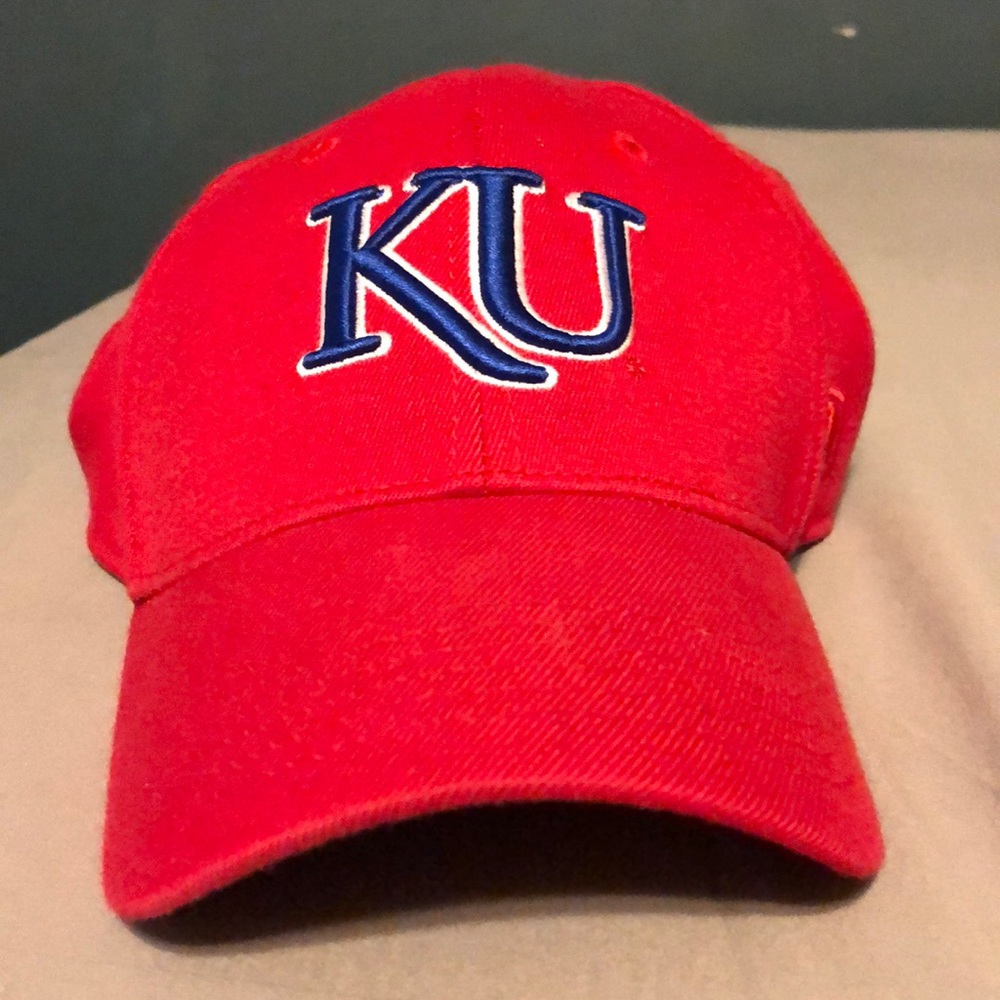 Kansas Jayhawks Top of the World Red Cap